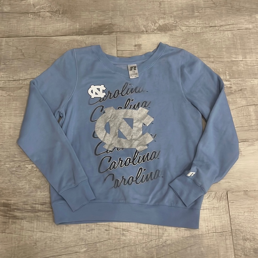 Northâ Carolina Tar Heels Kids Sweater Size: L Color: Blue